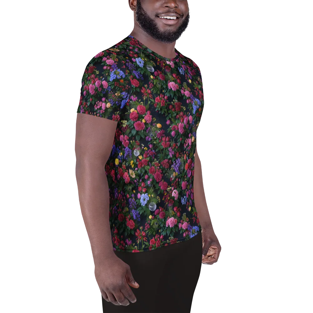 Velvet Eden on Men's Athletic T-Shirt — Right