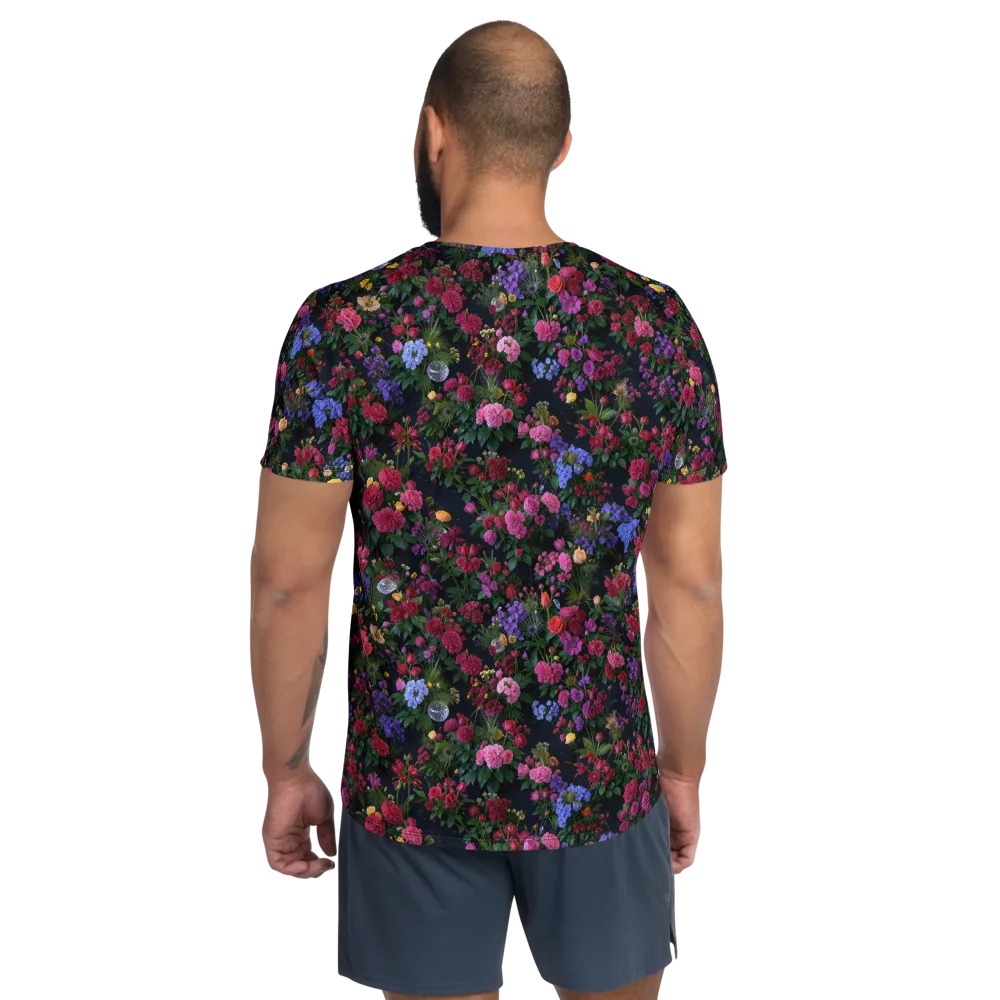 Velvet Eden on Men's Athletic T-Shirt — Back