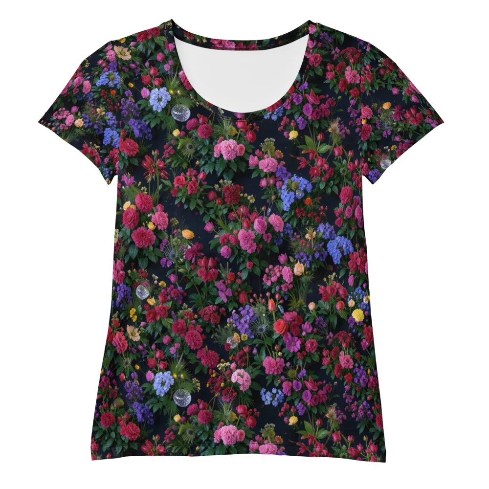 Velvet Eden on Women's Athletic T-Shirt — Front