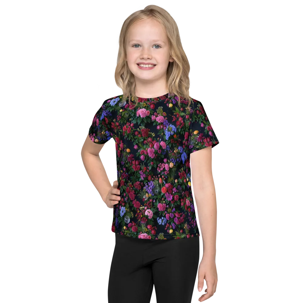 Velvet Eden on Kids Crew Neck T-Shirt — Front