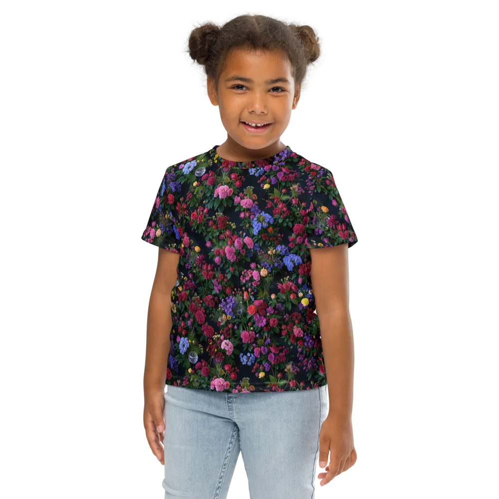 Velvet Eden on Kids Crew Neck T-Shirt — Front