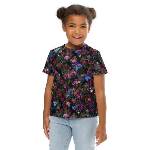 Velvet Eden on a Kids Crew Neck T-Shirt