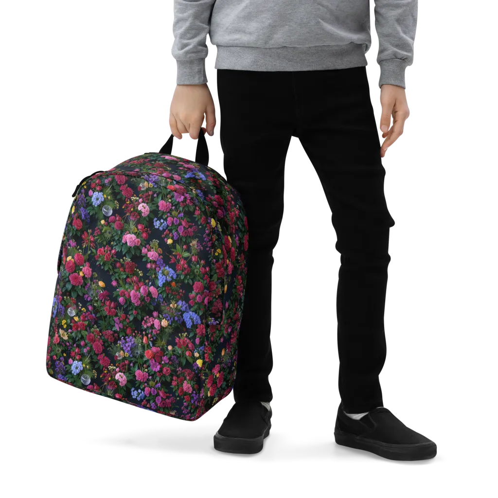 Velvet Eden on Minimalist Backpack — Zoomed-in