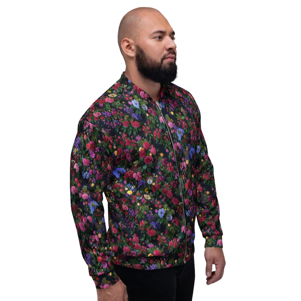 Velvet Eden on Bomber Jacket — Right