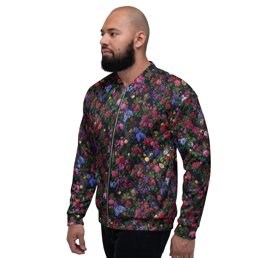 Velvet Eden on Bomber Jacket — Left