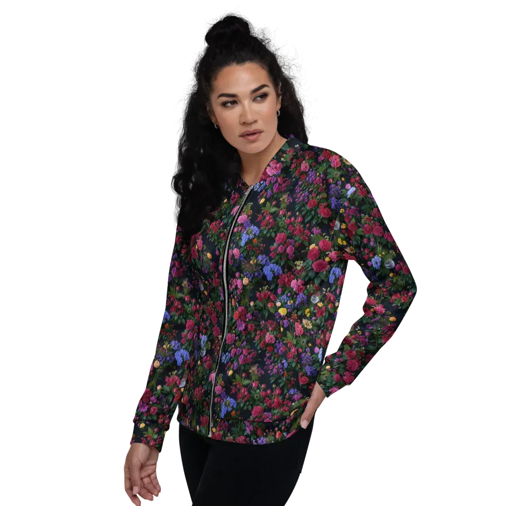 Velvet Eden on Bomber Jacket — Left