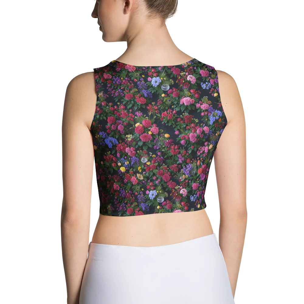 Velvet Eden on Crop Top — Back