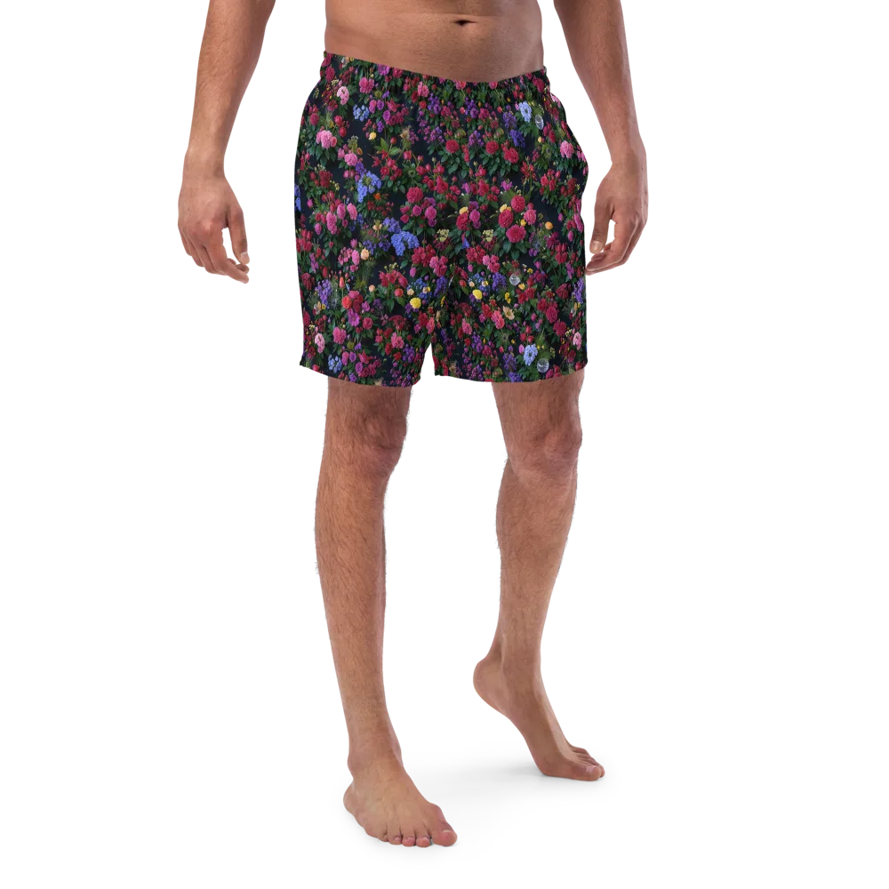 Velvet Eden on Swim Trunks — Front