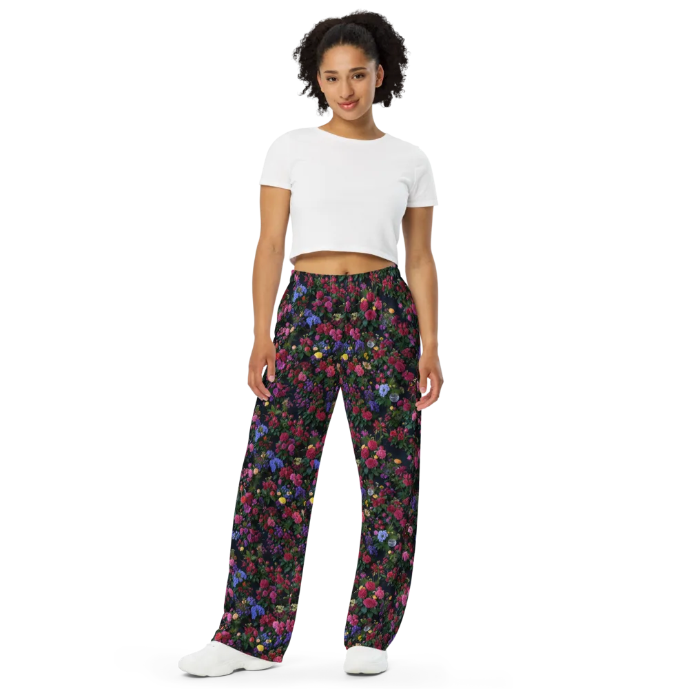 Velvet Eden on Wide-Leg Pants — Front