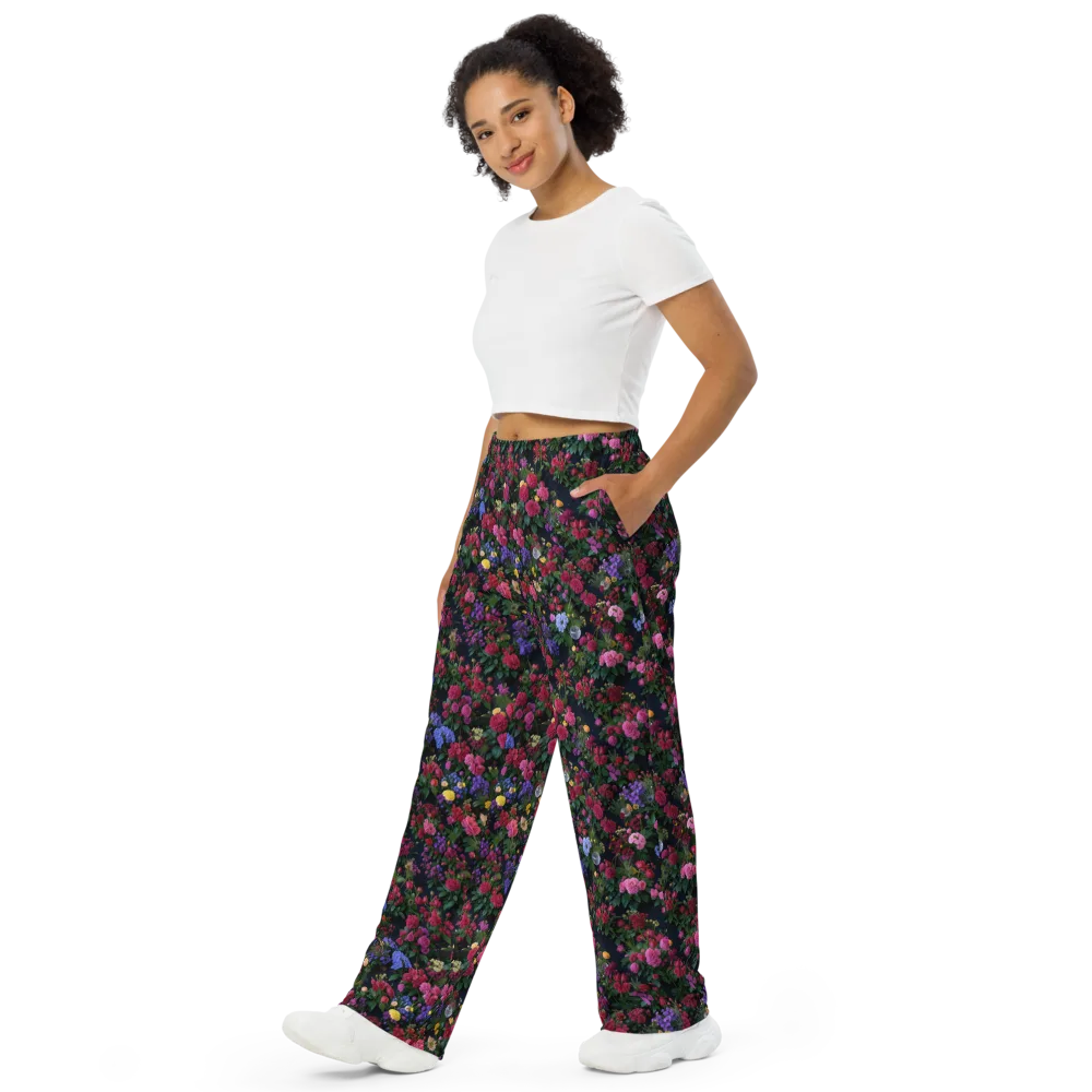 Velvet Eden on Wide-Leg Pants — Left Front
