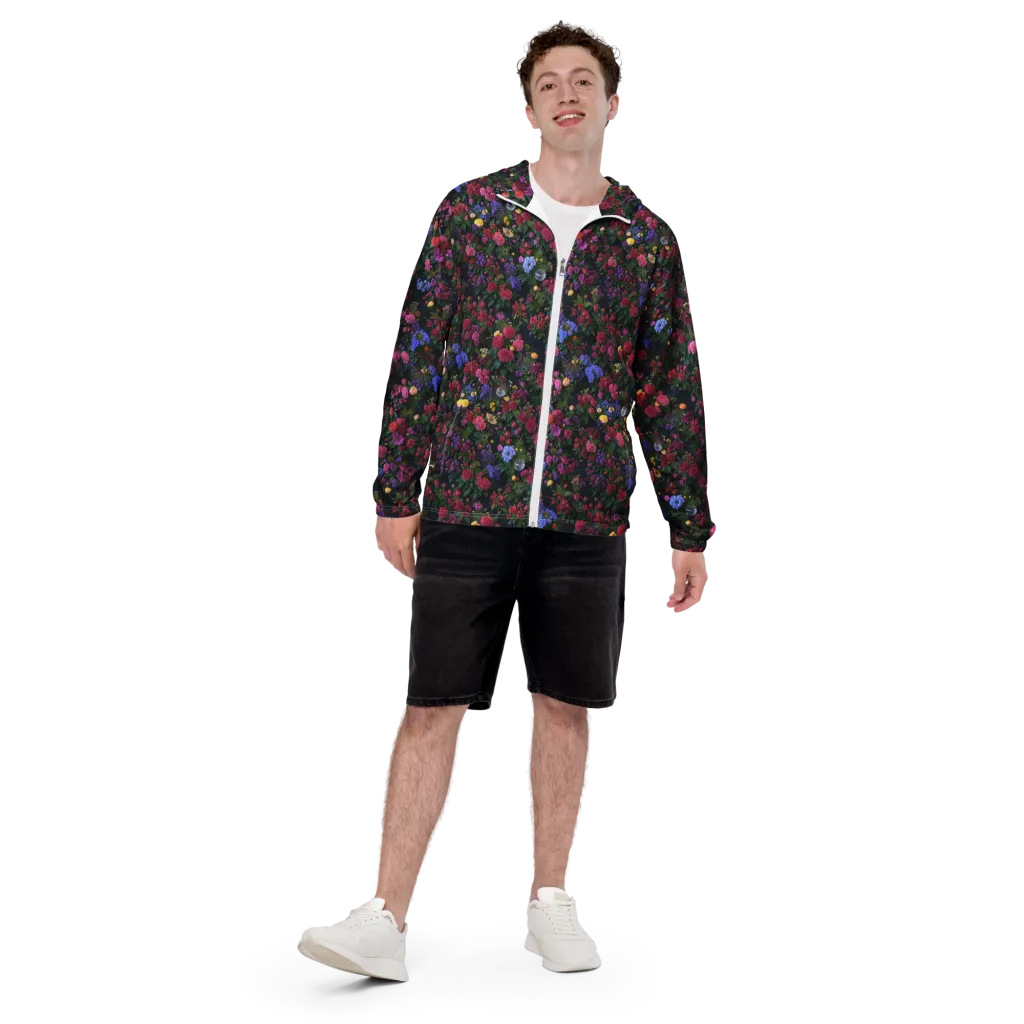 Velvet Eden on Men's Windbreaker — Front