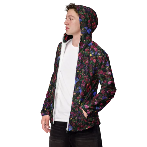 Velvet Eden on a Men's Windbreaker