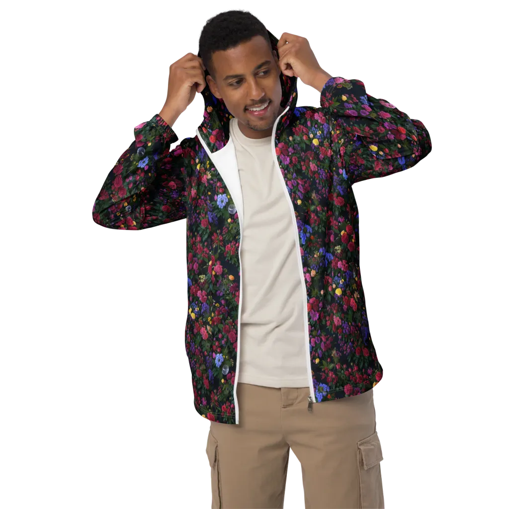 Velvet Eden on Men's Windbreaker — Front