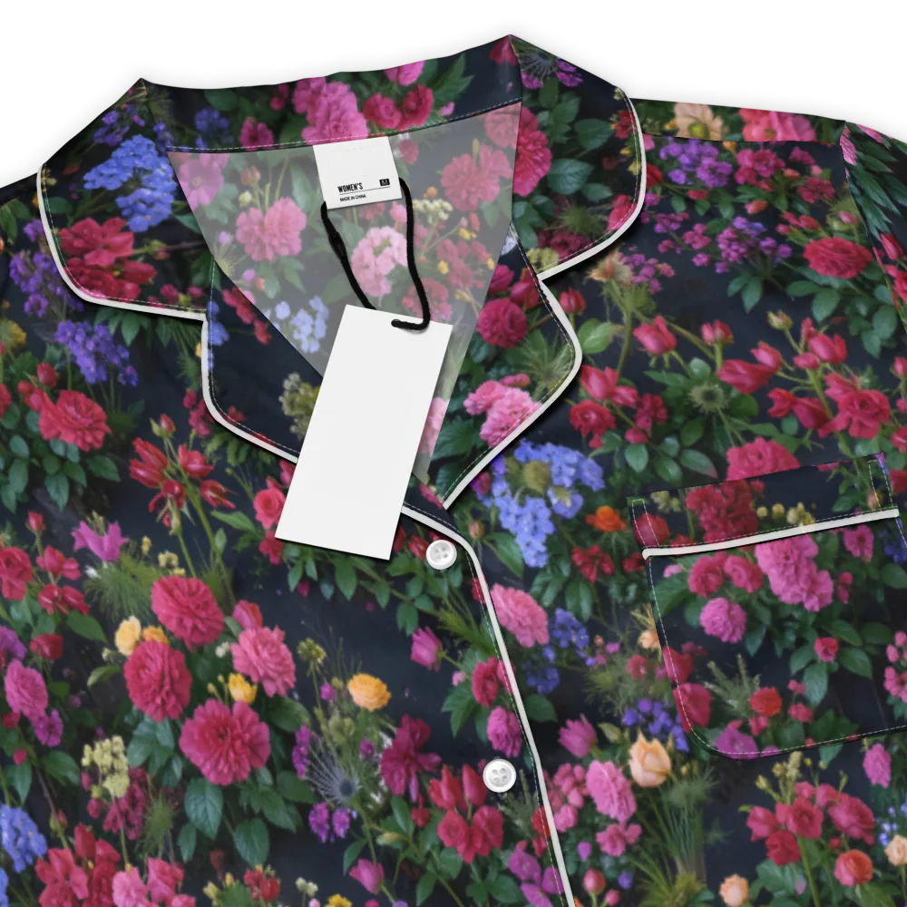 Velvet Eden on Women's Short Sleeve Pajama Top — Product details