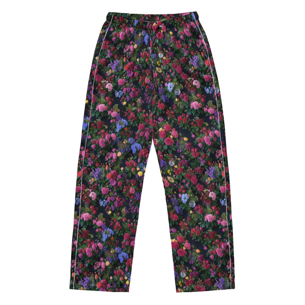 Velvet Eden on Women's Pajama Pants — Front