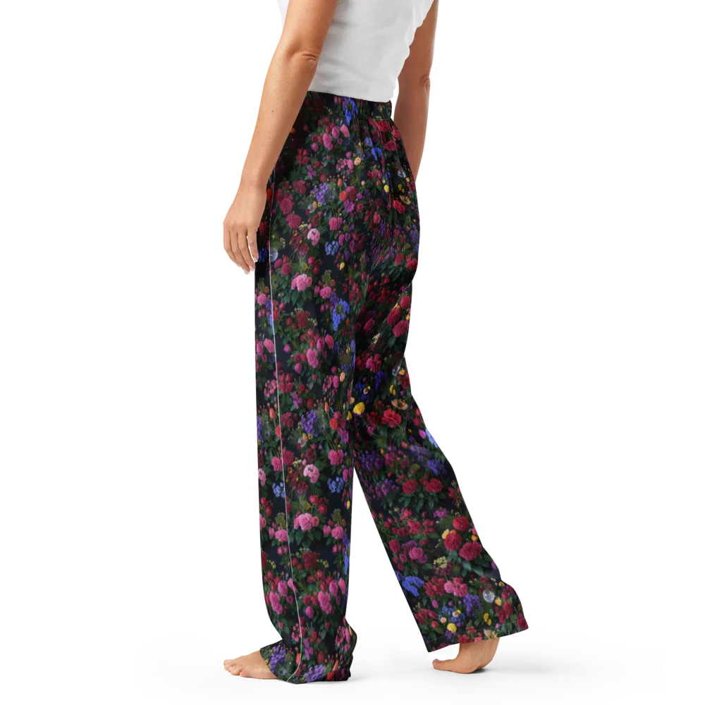 Velvet Eden on Women's Pajama Pants — Left