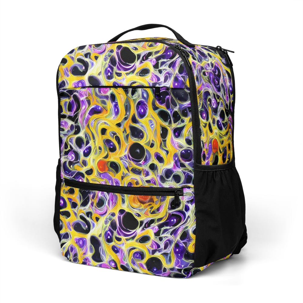 Solar Amethyst on Utility Backpack — Left Front