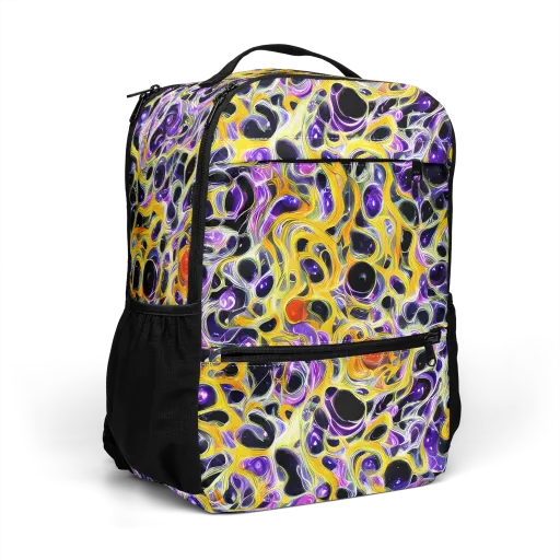 Solar Amethyst on a Utility Backpack