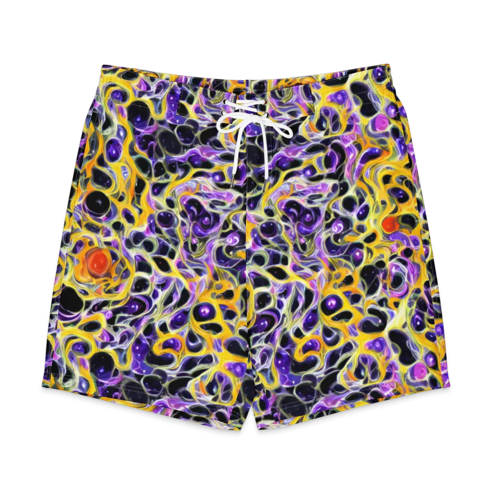 Solar Amethyst on Men's Board Shorts — Front