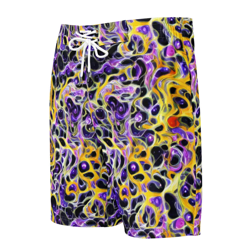 Solar Amethyst on Men's Board Shorts — Front