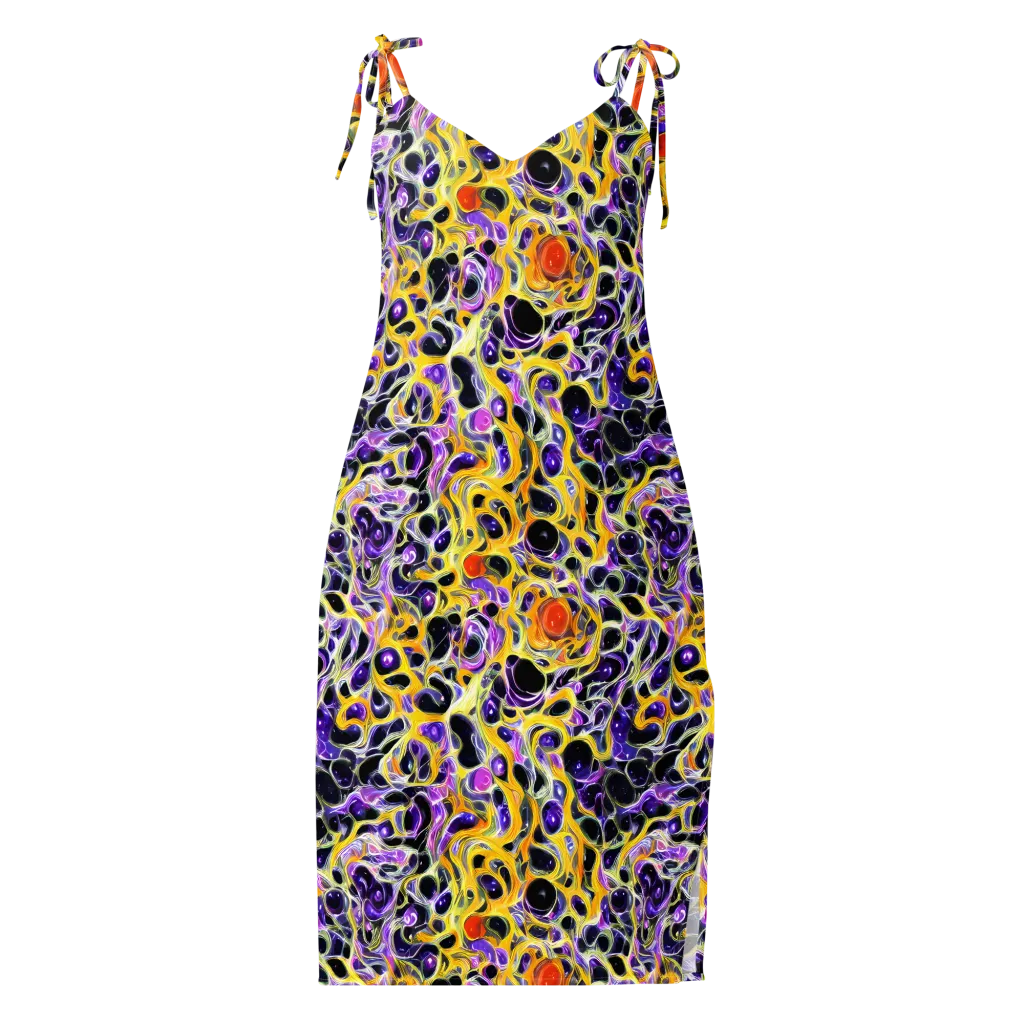 Solar Amethyst on Slip Dress — Front