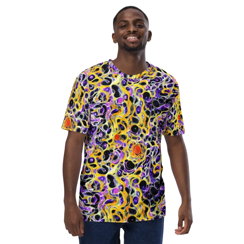 Solar Amethyst on Men's Crew Neck T-Shirt — Front