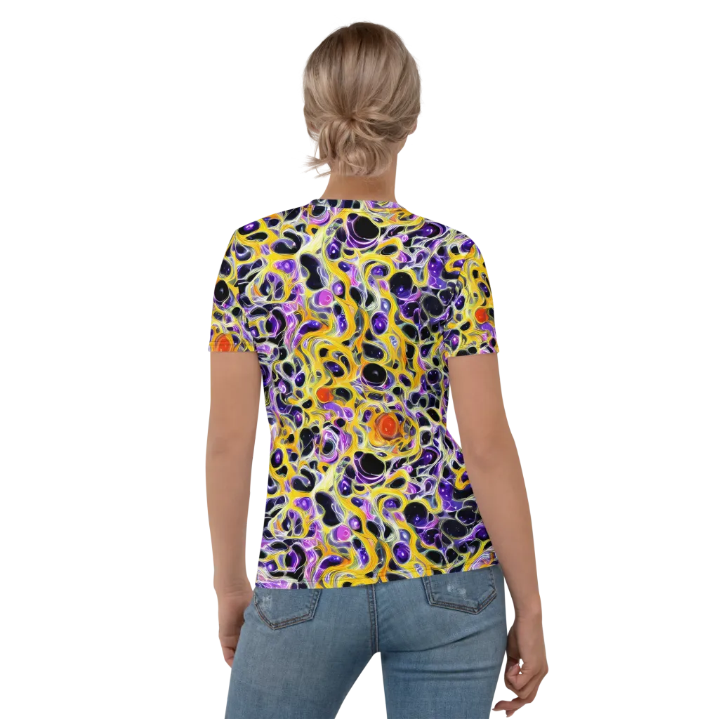 Solar Amethyst on Women's Crew Neck T-Shirt — Back