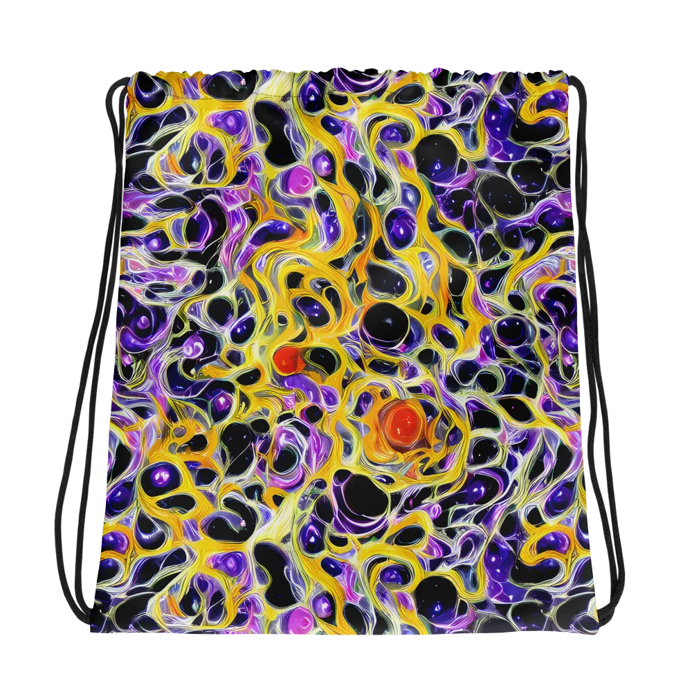 Solar Amethyst on Drawstring Bag — Photo
