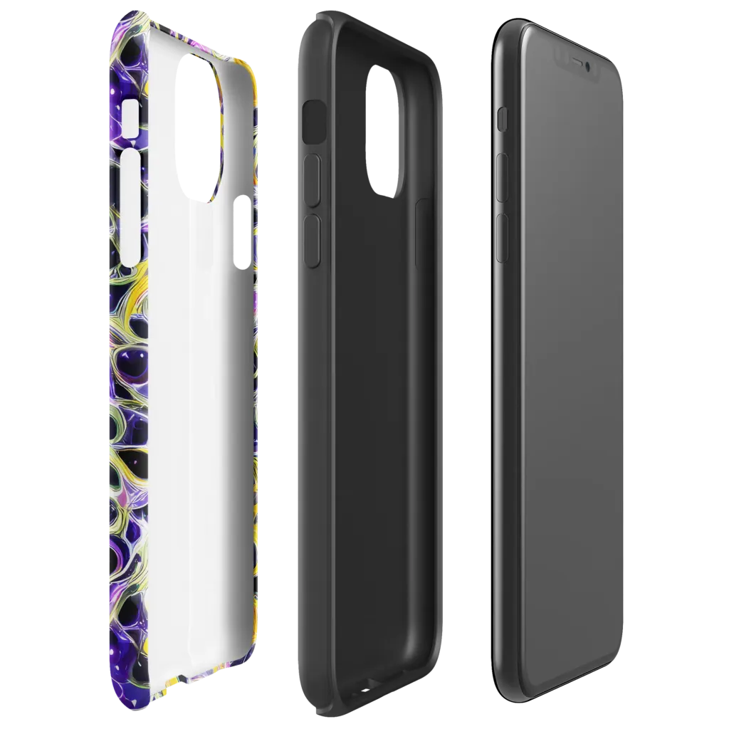 Solar Amethyst on Tough Case for iPhone® — Right