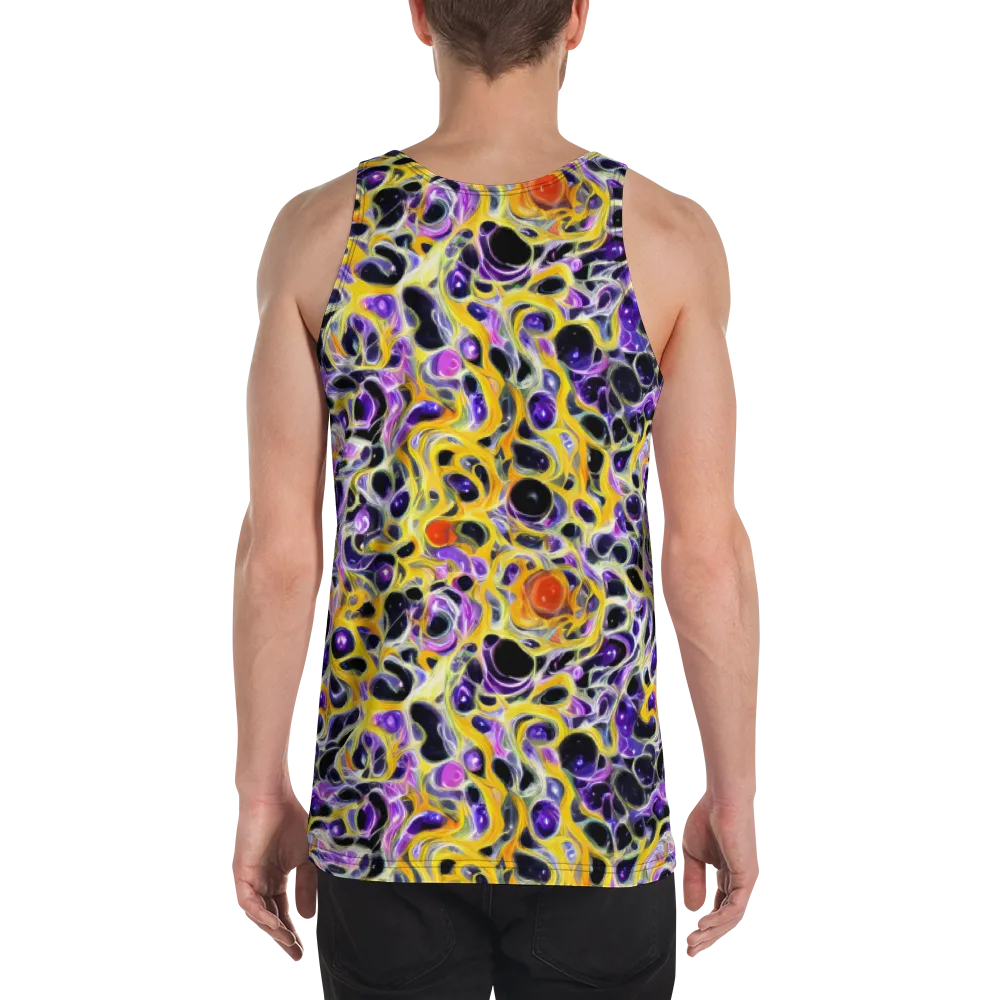Solar Amethyst on Men's Tank Top — Back
