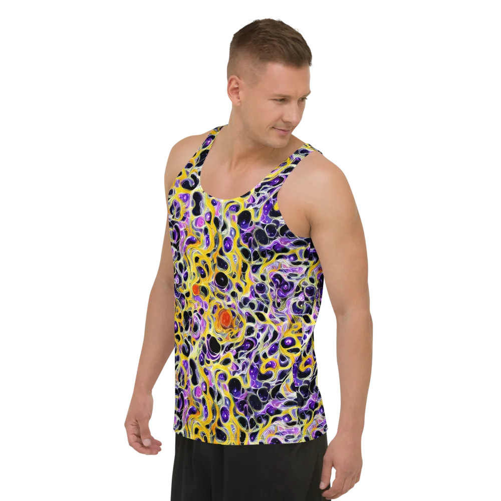 Solar Amethyst on Men's Tank Top — Left Front