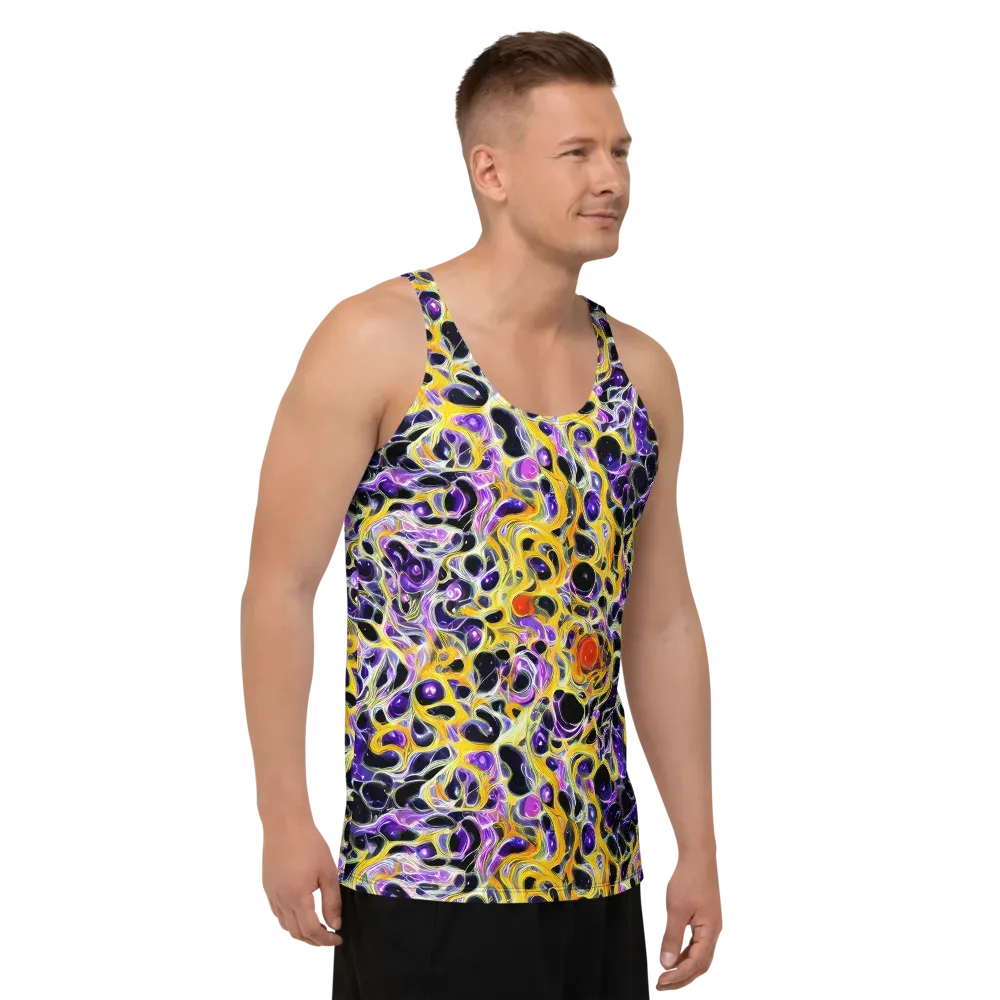 Solar Amethyst on Men's Tank Top — Right Front