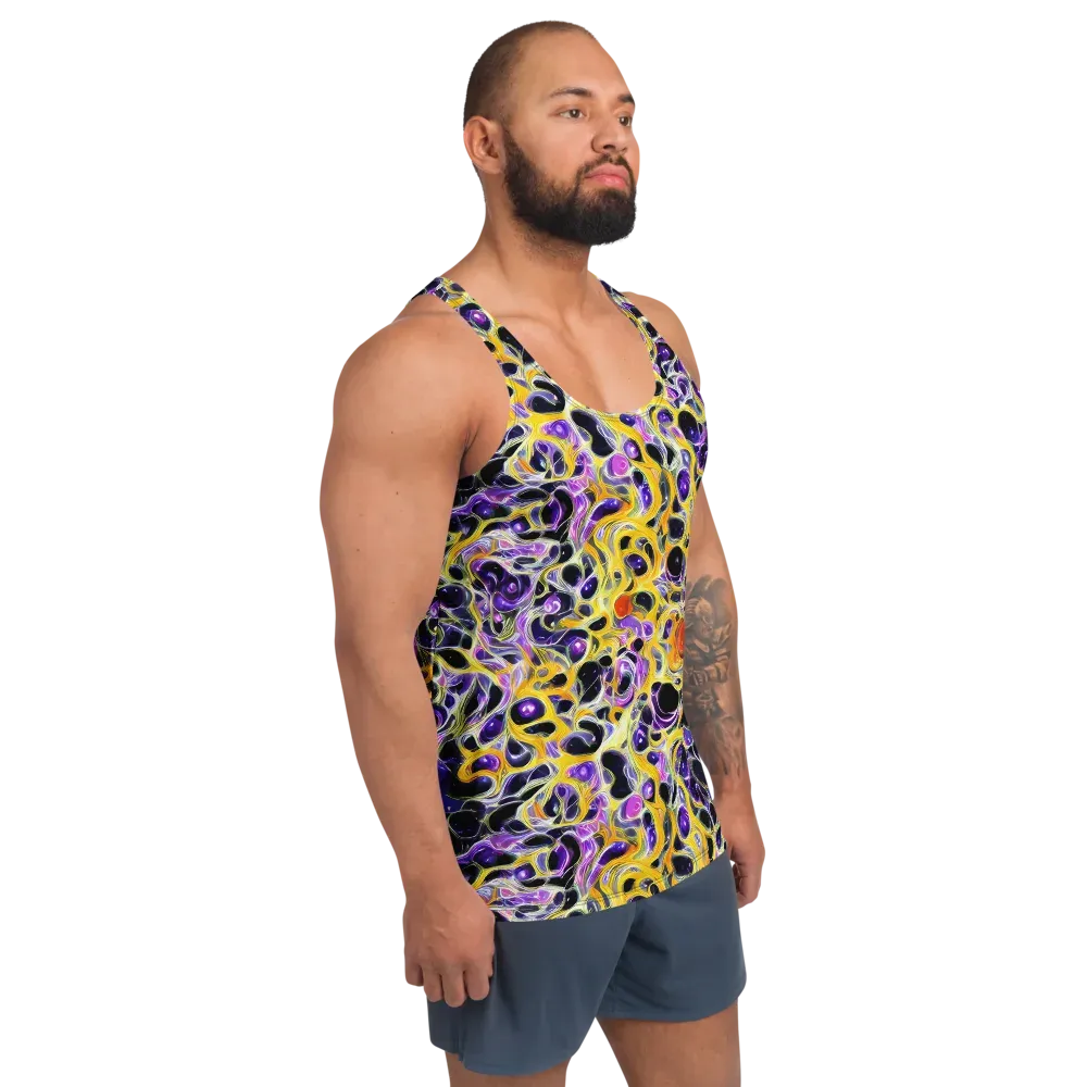 Solar Amethyst on Men's Tank Top — Right Front