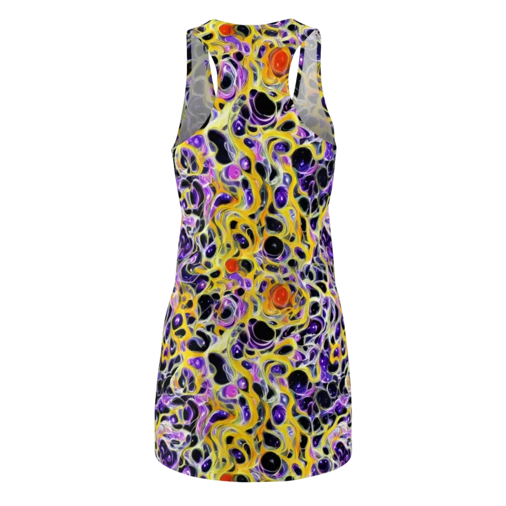 Solar Amethyst on Racerback Dress — Back