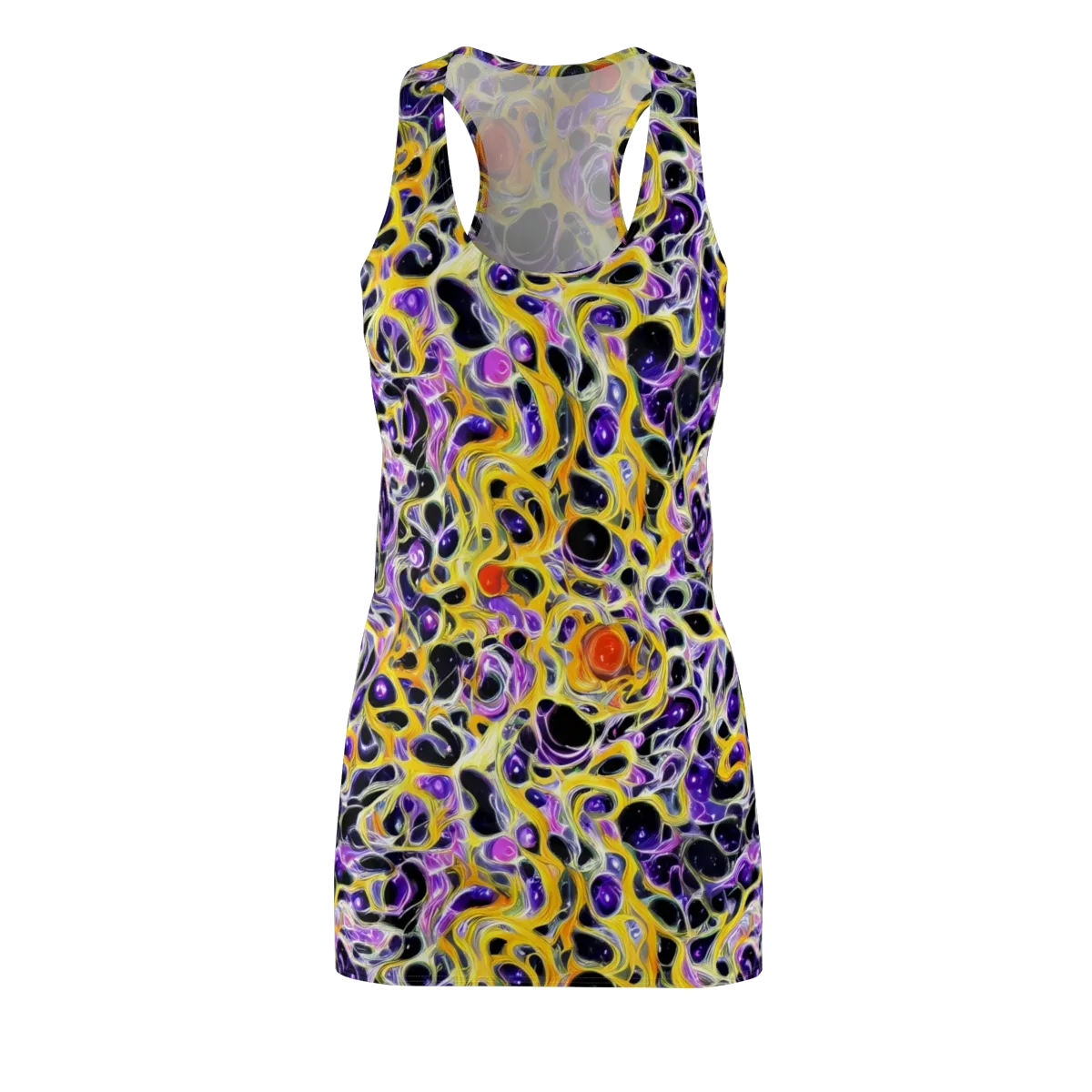 Solar Amethyst on Racerback Dress — Front