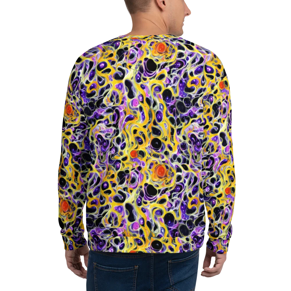 Solar Amethyst on Sweatshirt — Back