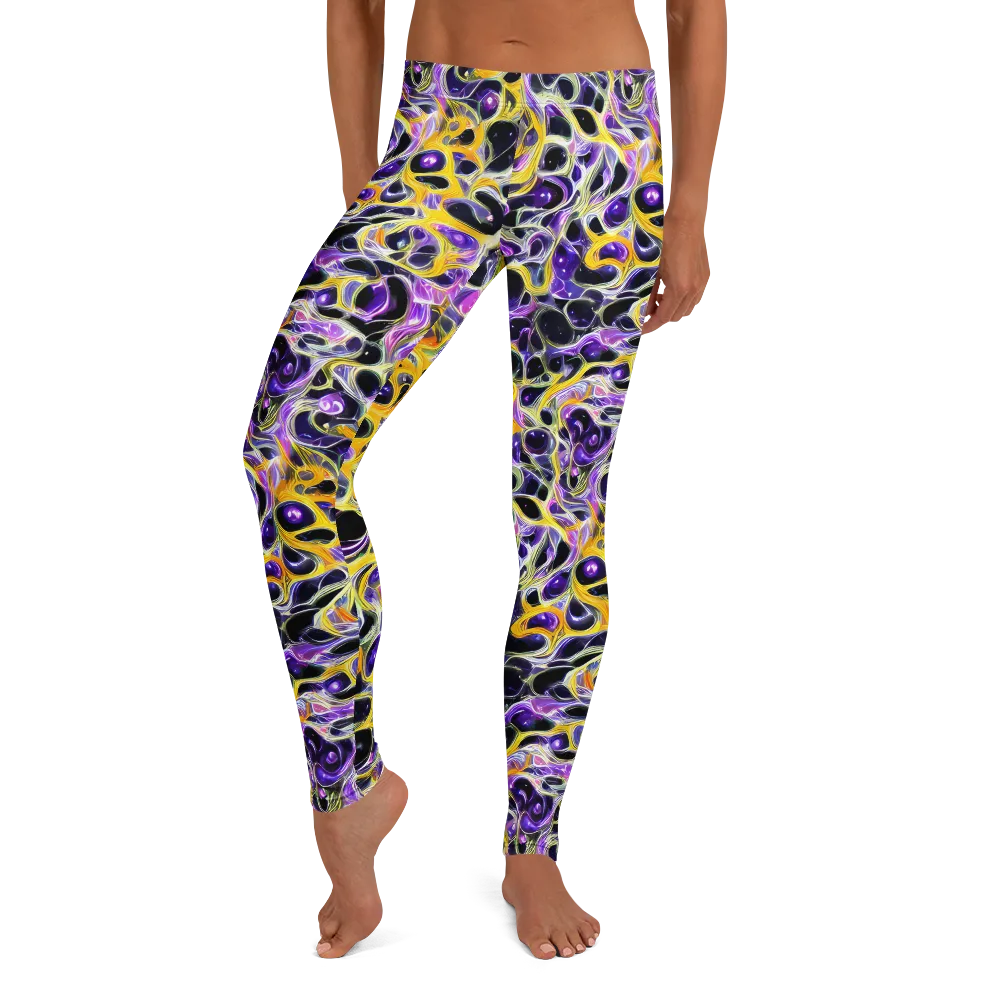 Solar Amethyst on Leggings — Front
