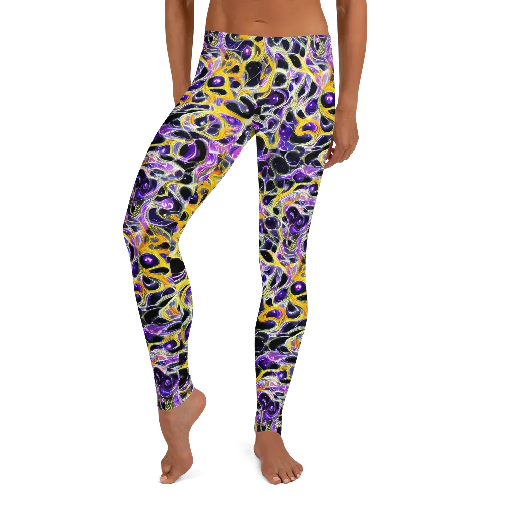 Solar Amethyst on Leggings — Front