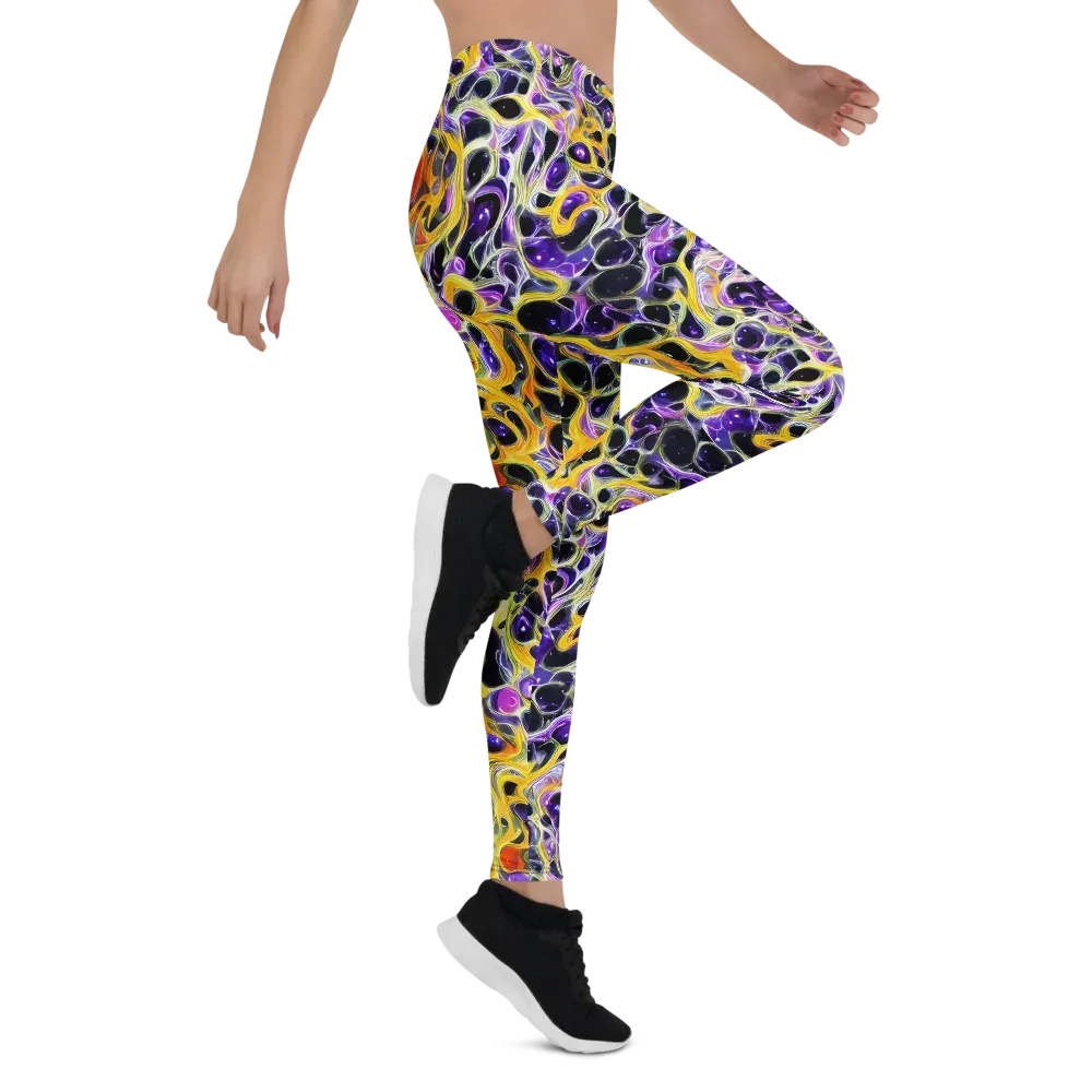 Solar Amethyst on Leggings — Right