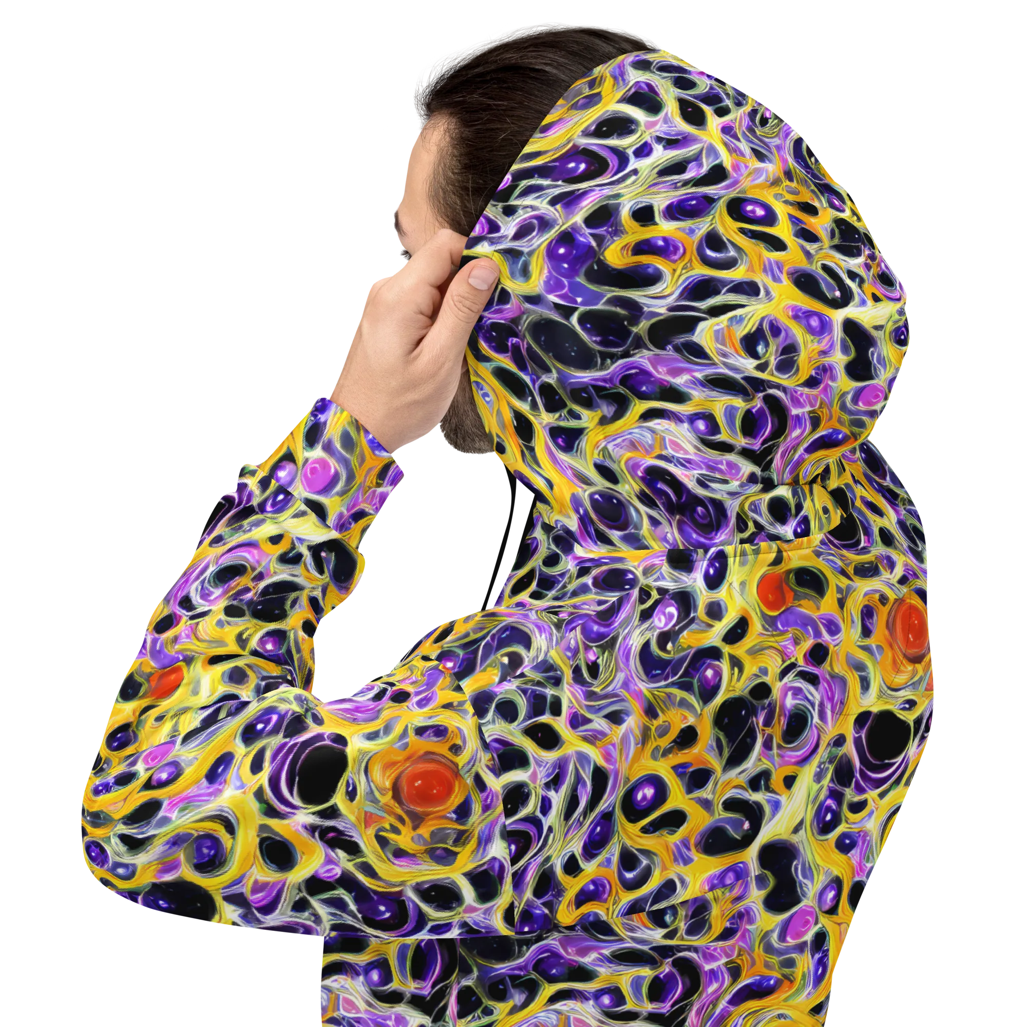 Solar Amethyst on Hoodie — Back