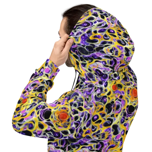 Solar Amethyst on a Hoodie