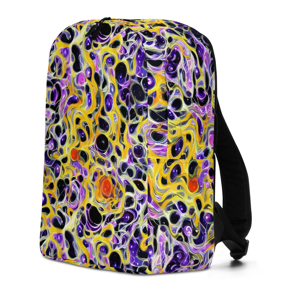 Solar Amethyst on Minimalist Backpack — Left