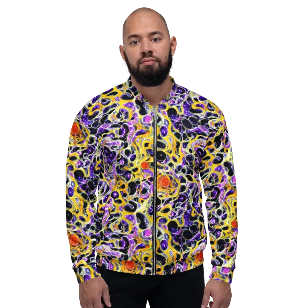 Solar Amethyst on Bomber Jacket — Front