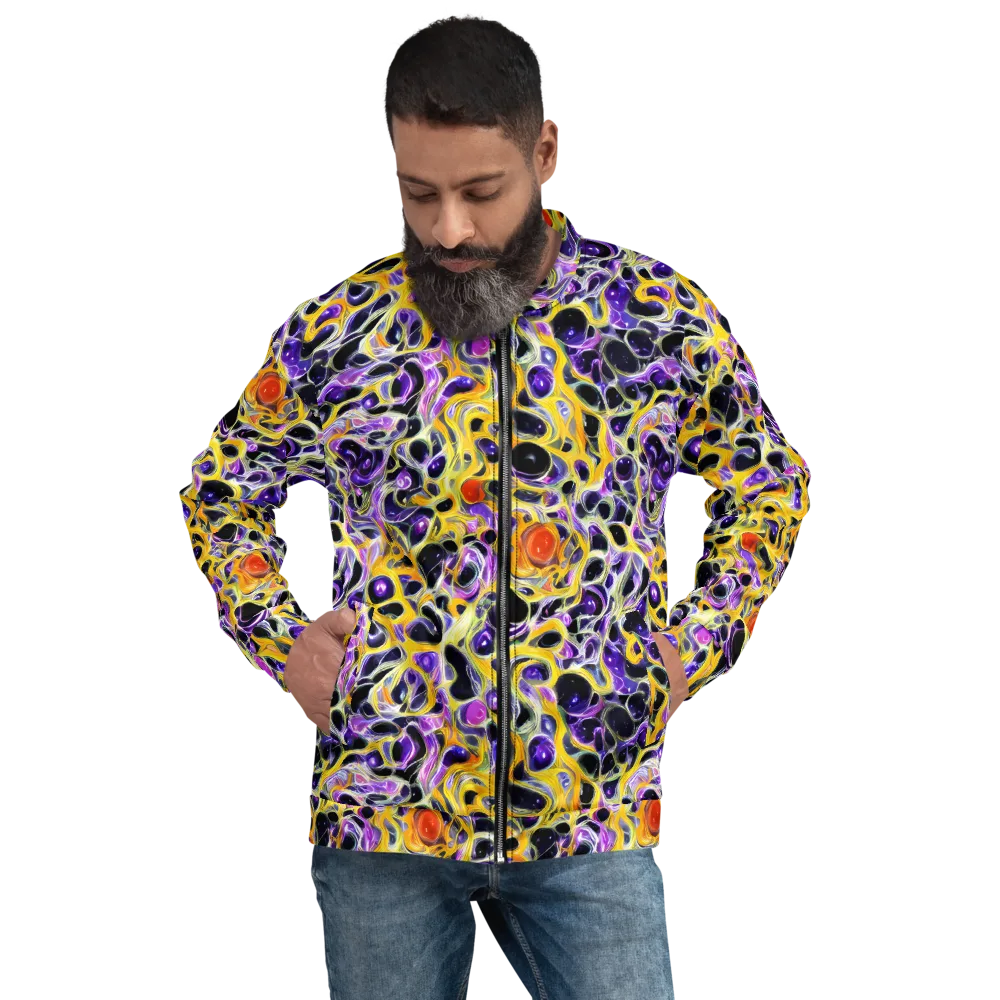 Solar Amethyst on Bomber Jacket — Front