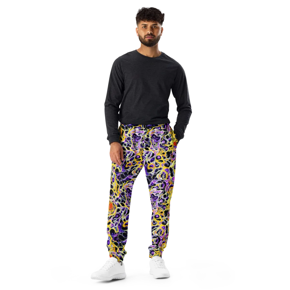 Solar Amethyst on Men's Joggers — Front