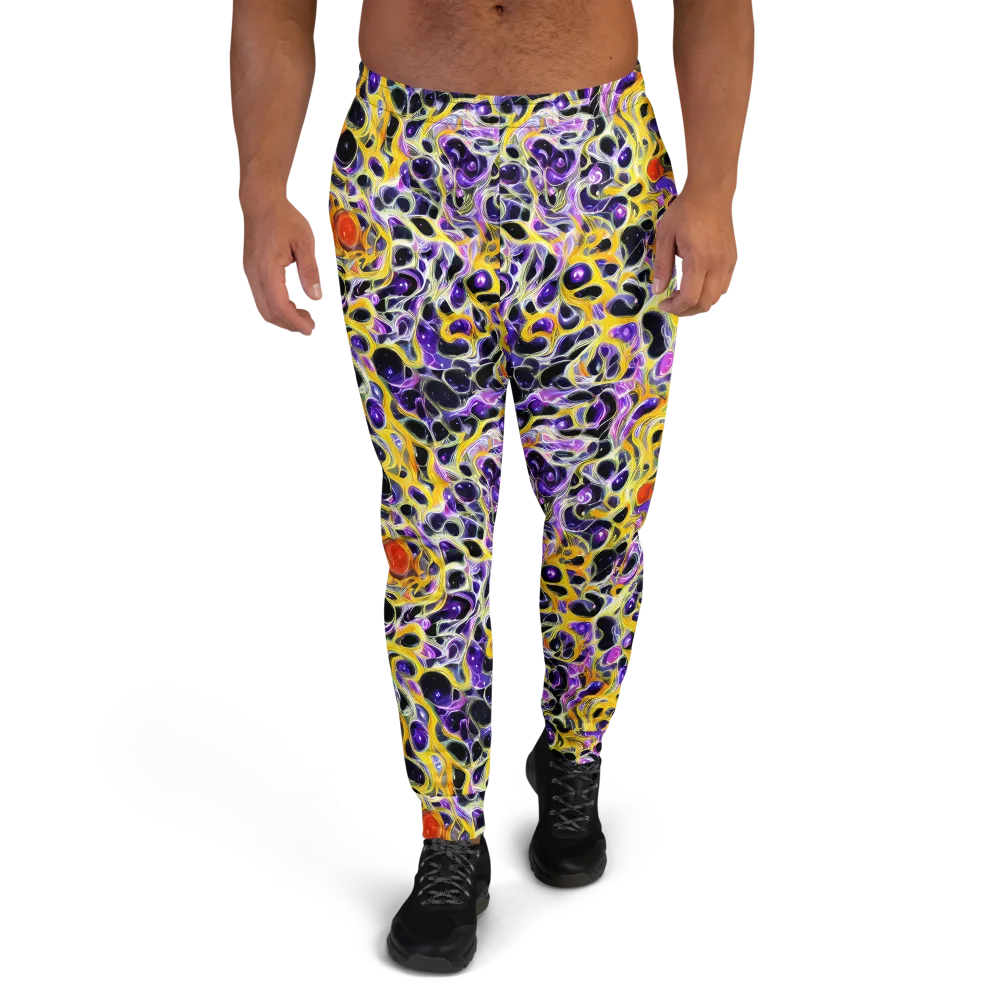 Solar Amethyst on Men's Joggers — Front
