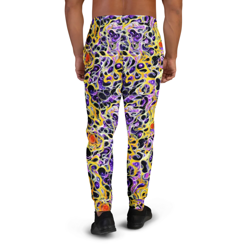 Solar Amethyst on Men's Joggers — Back