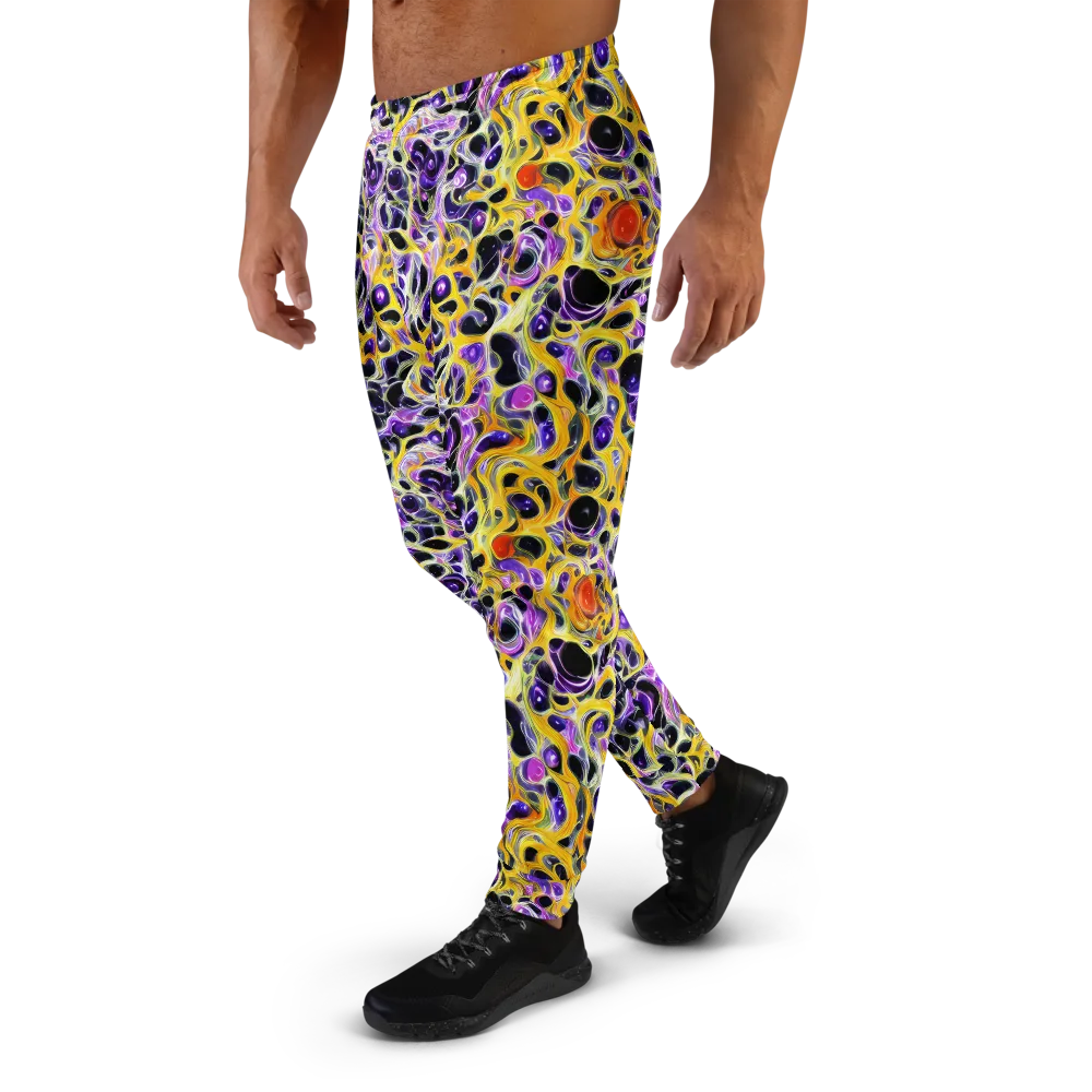 Solar Amethyst on Men's Joggers — Left