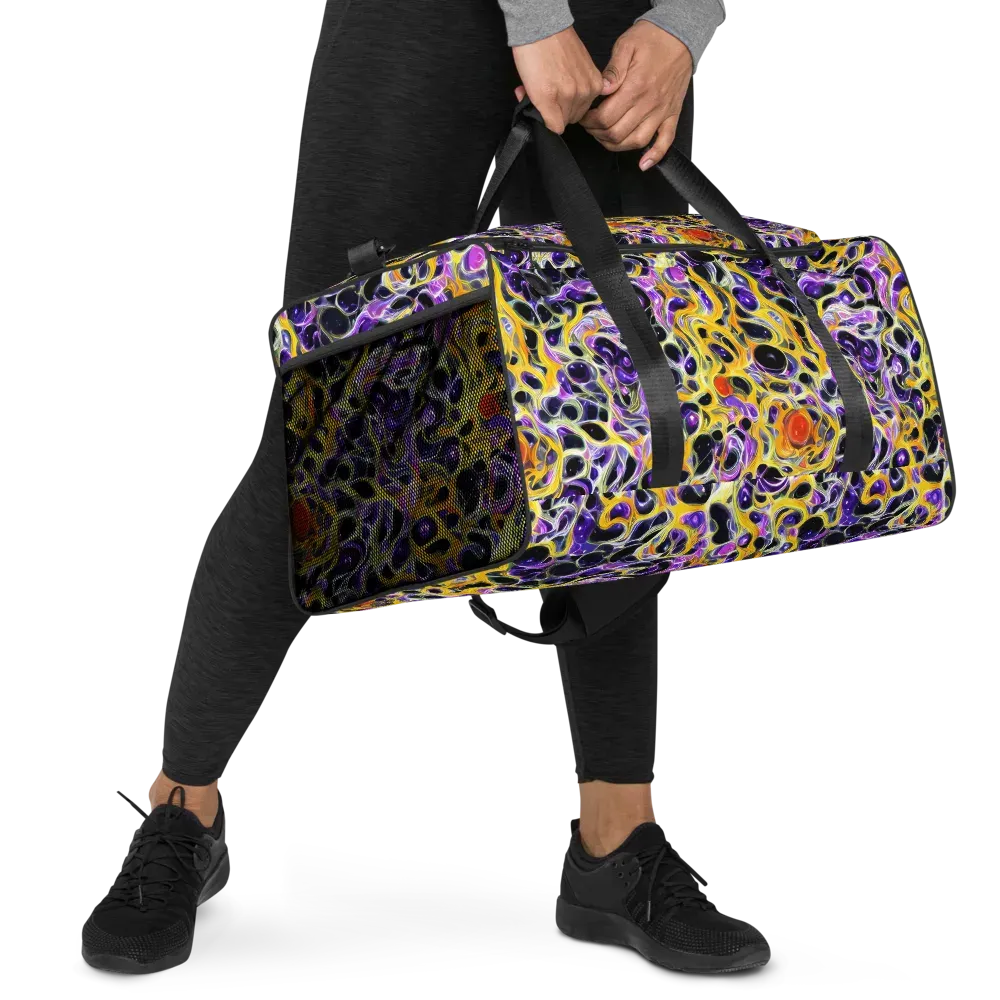 Solar Amethyst on Duffle Bag — Right Front