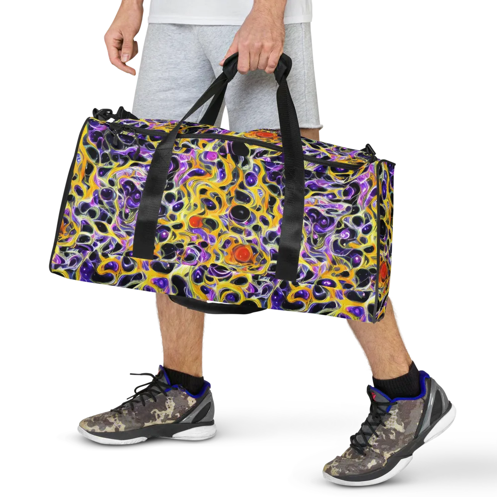 Solar Amethyst on Duffle Bag — Front